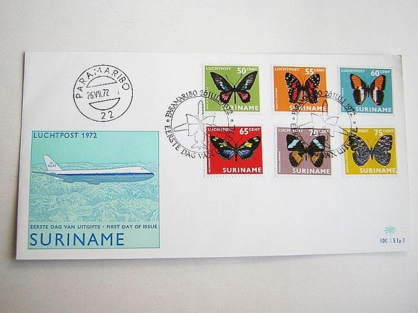 1972 Luchtpost Suriname - (5022)